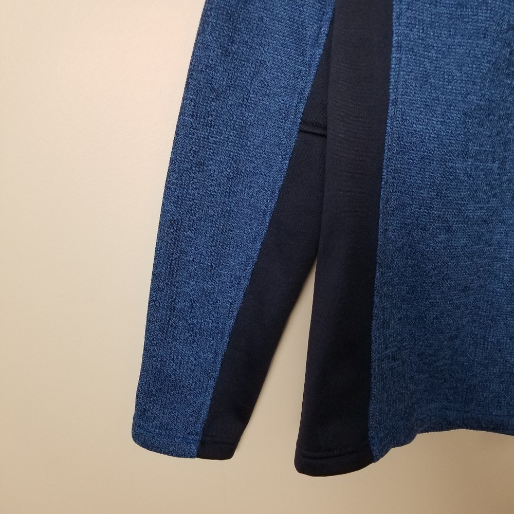 Spyder Outbound Spider Blue Half-Zip Pullover Sweatshirt Jacket Medium - Picture 5 of 11